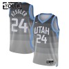 Dres Utah Jazz Walker Kessler Nike 2025-26 City Edition Sivo Swingman - Dječji